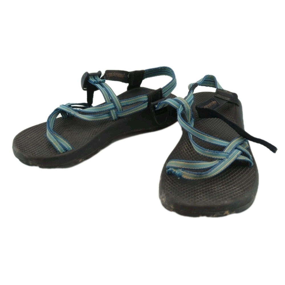 Teva Chaco? Women's 9 Sandals Blue Green Lacey